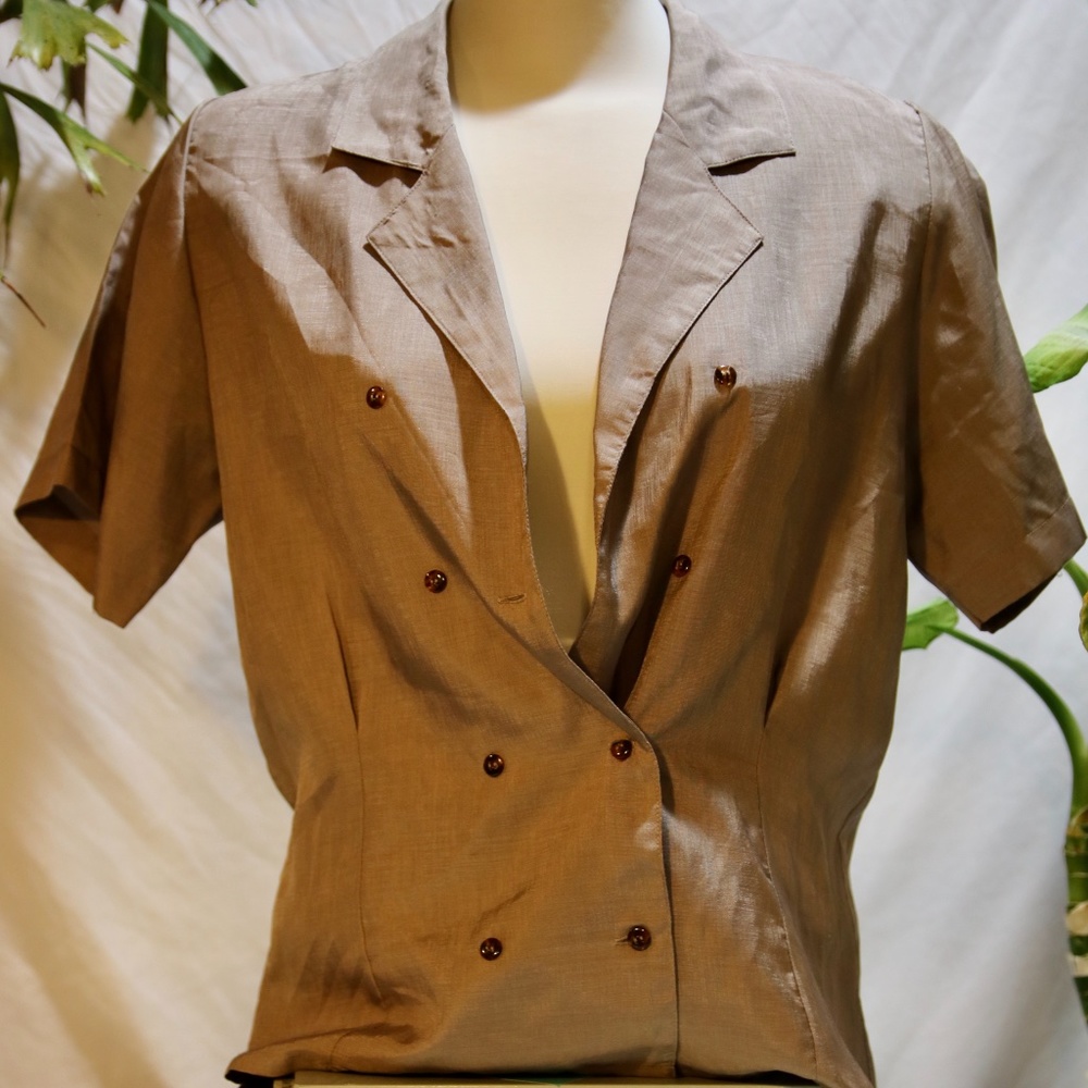 Vintage Double Breasted Button Down